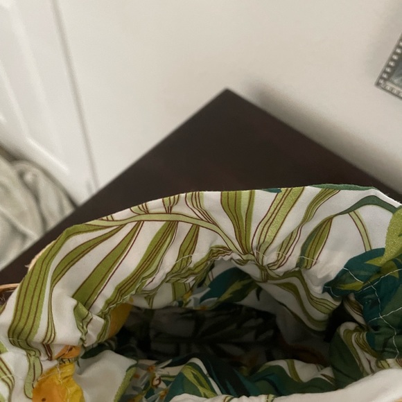 BASKET SATCHEL  Handle  Bag MADE IN VIETNAM Brand-New w/tags - Picture 5 of 8